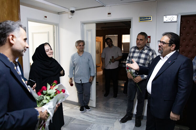 بازدید سعید توکلی، مدیرعامل شرکت ملی گاز ایران از رسانه‌های روابط عمومی وزارت نفت