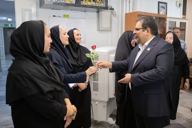 بازدید سعید توکلی، مدیرعامل شرکت ملی گاز ایران از رسانه‌های روابط عمومی وزارت نفت