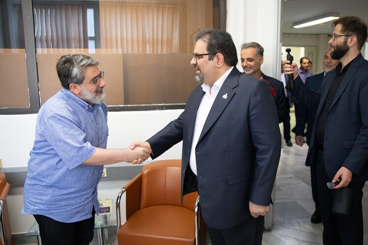 بازدید سعید توکلی، مدیرعامل شرکت ملی گاز ایران از رسانه‌های روابط عمومی وزارت نفت