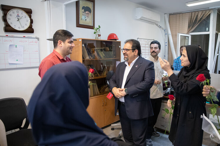 بازدید سعید توکلی، مدیرعامل شرکت ملی گاز ایران از رسانه‌های روابط عمومی وزارت نفت