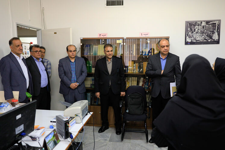 بازدید مسعود رحیمی، مدیرکل بازرسی، نظارت بر عملکرد و رسیدگی به شکایات وزارت نفت از رسانه‌های روابط عمومی وزارت نفت