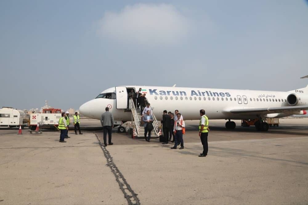 آمادگی فرودگاه خارک برای پذیرش شبانهروزی پروازها آمادگی فرودگاه خارک برای پذیرش شبانهروزی پروازها