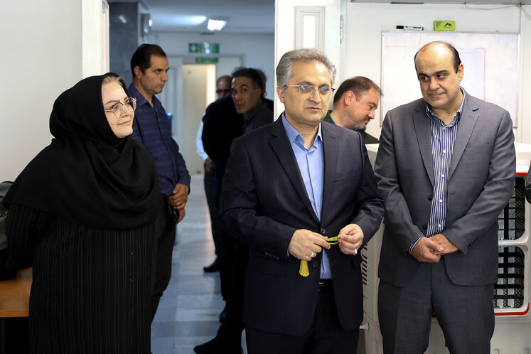 بازدید کسری نوری، مدیرکل دفتر وزارتی از رسانه‌های وزارت نفت