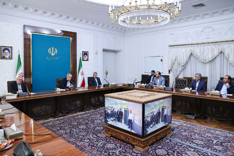 آیین بهره‌برداری رسمی از طرح ملی جمع‌آوری گازهای همراه میدان‌های نفتی جنوب استان ایلام