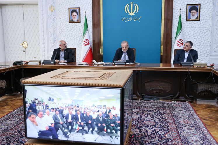 آیین بهره‌برداری رسمی از طرح ملی جمع‌آوری گازهای همراه میدان‌های نفتی جنوب استان ایلام