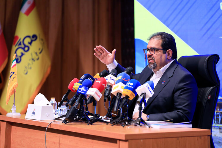 نشست خبری سعید توکلی، مدیرعامل شرکت ملی گاز ایران