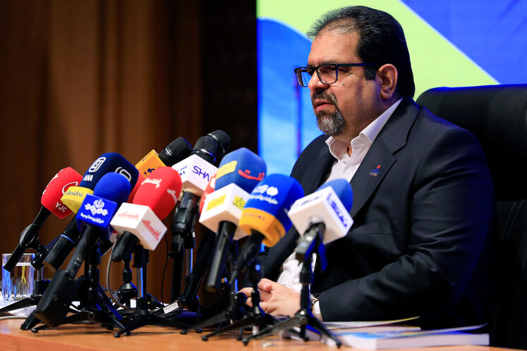 نشست خبری سعید توکلی، مدیرعامل شرکت ملی گاز ایران
