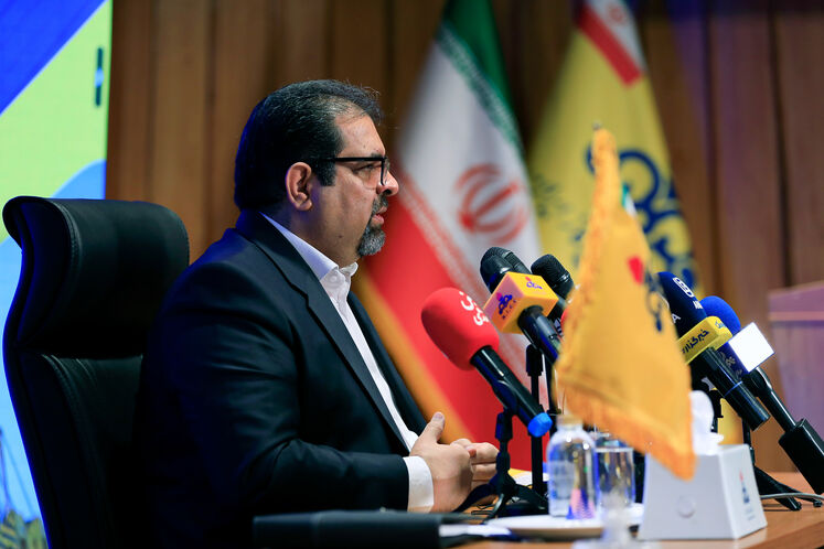 نشست خبری سعید توکلی، مدیرعامل شرکت ملی گاز ایران