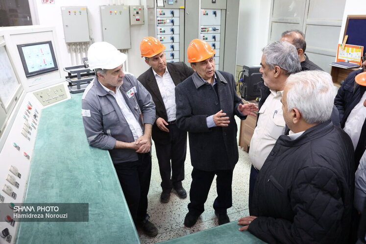 بازدید حمید بورد، مدیرعامل شرکت ملی نفت ایران از پروژه های گازی شرق کشور