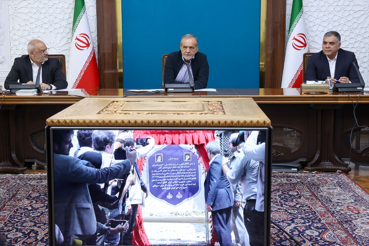 افتتاح ۲ طرح راهبردی وزارت نفت با حضور رئیس‌جمهوری