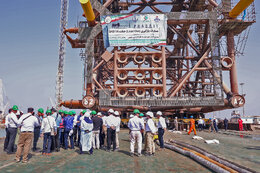 Iran aims to boost output from SP with Phase 11’s second jacket