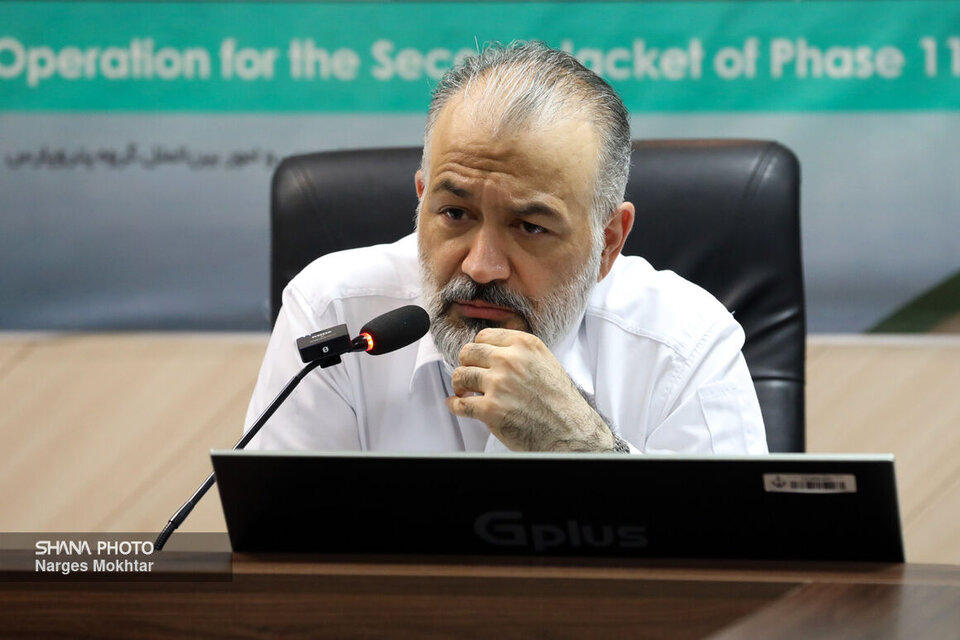 برداشت گاز از دومین سکوی فاز ۱۱ پارس جنوبی؛ پاییز ۱۴۰۶