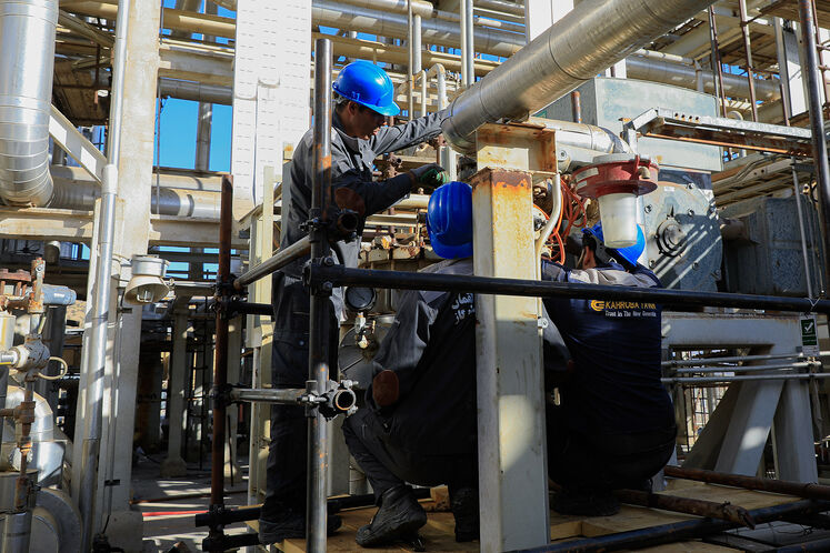 تعمیرات اساسی پالایشگاه گاز ایلام