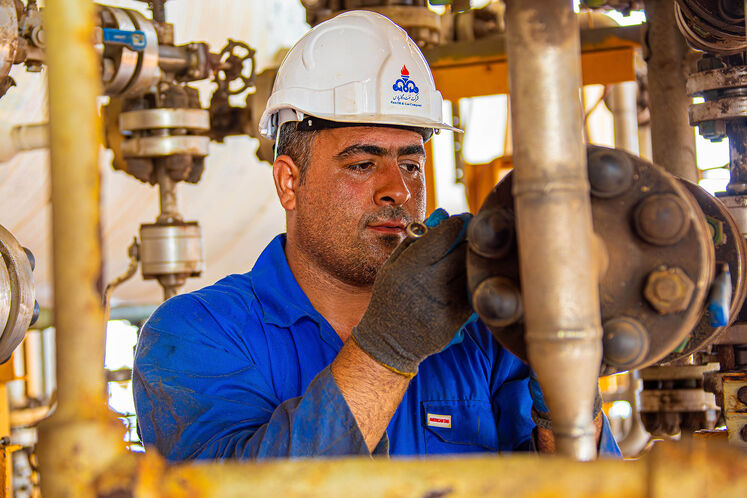 تعمیرات اساسی سکوی SPD11 پارس جنوبی