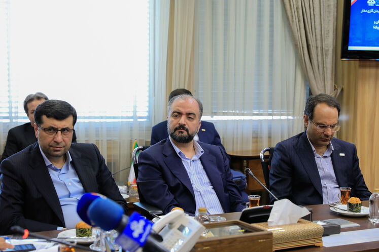 آیین امضای قرارداد طرح توسعه و بهره‌برداری میدان گازی «مدار»