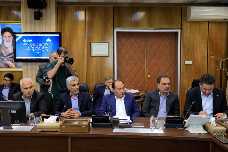 آیین امضای قرارداد طرح توسعه و بهره‌برداری میدان گازی «مدار»