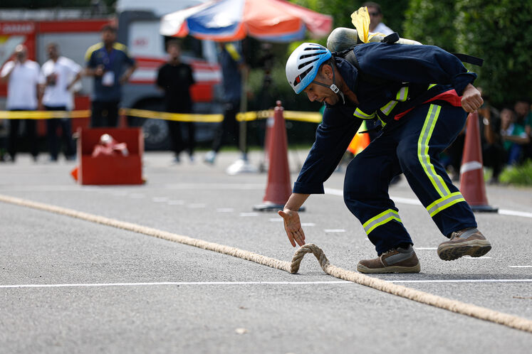 ششمین دوره ارزیابی آمادگی عملیاتی - تخصصی آتش‌نشانان وزارت نفت