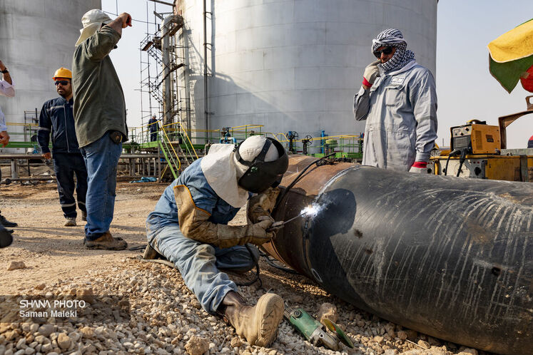 تعمیرات اساسی در تأسیسات نمکزدایی مارون ۵