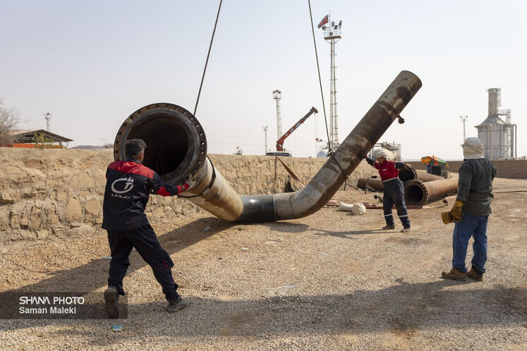 تعمیرات اساسی در تأسیسات نمک‌زدایی مارون ۵ 