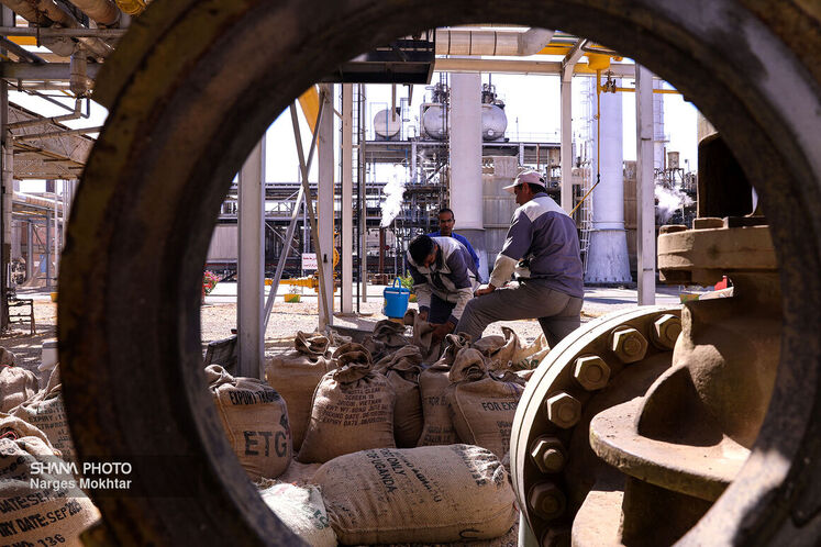 تعمیرات اساسی پالایشگاه گاز بیدبلند