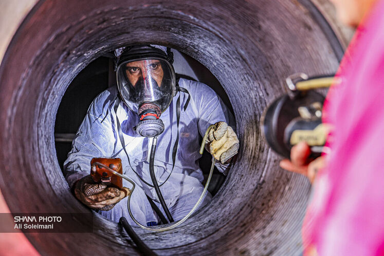 تعمیرات اساسی سکوی SPD13B پارس جنوبی