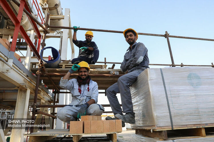 تعمیرات اساسی در پالایشگاه هاشمینژاد