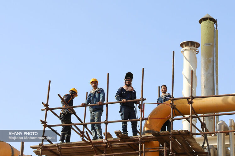 تعمیرات اساسی در پالایشگاه هاشمینژاد