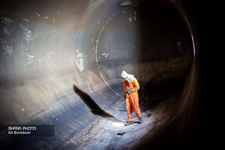 تعمیرات اساسی سکوی SPD8 پارس جنوبی