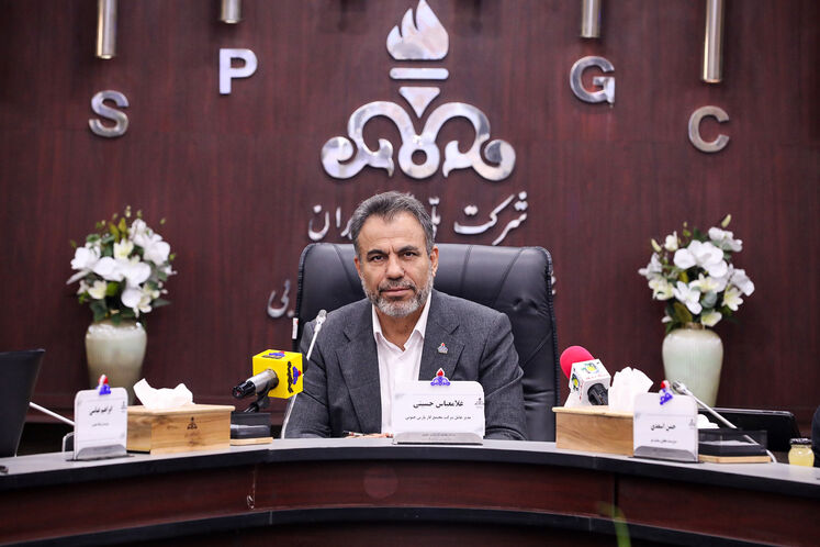  غلامعباس حسینی، مدیرعامل مجتمع گاز پارس جنوبی