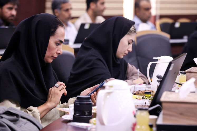 نشست خبری غلامعباس حسینی، مدیرعامل مجتمع گاز پارس جنوبی