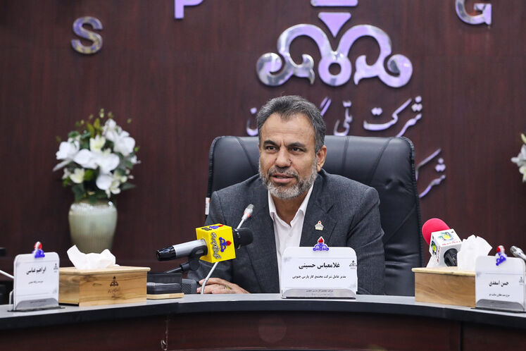  غلامعباس حسینی، مدیرعامل مجتمع گاز پارس جنوبی