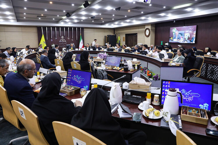 نشست خبری غلامعباس حسینی، مدیرعامل مجتمع گاز پارس جنوبی