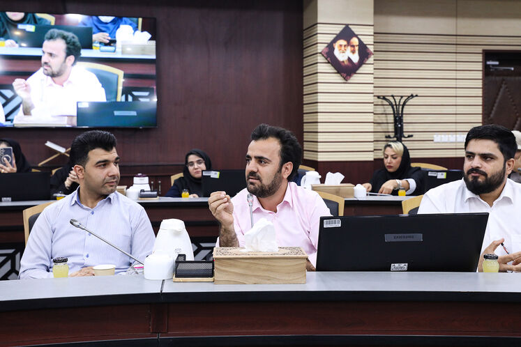 نشست خبری غلامعباس حسینی، مدیرعامل مجتمع گاز پارس جنوبی