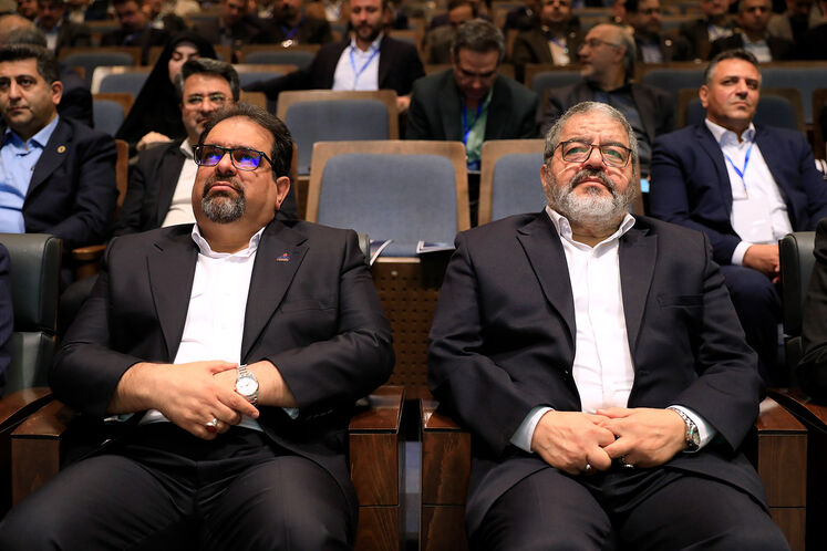 غلامرضا جلالی، رئیس سازمان پدافند غیرعامل کشور و سعید توکلی، مدیرعامل شرکت ملی گاز ایران