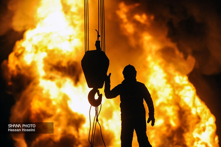 مهار فوران چاه ۱۴۷ رگ سفید