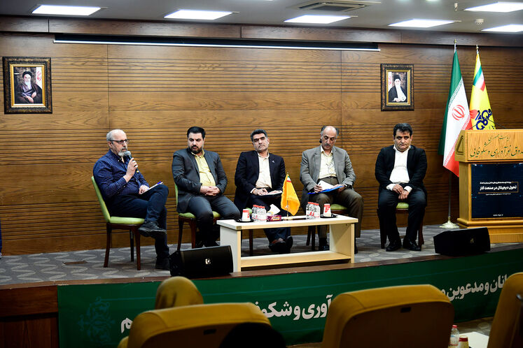 آیین افتتاح نمایشگاه تحول دیجیتال در صنعت گاز