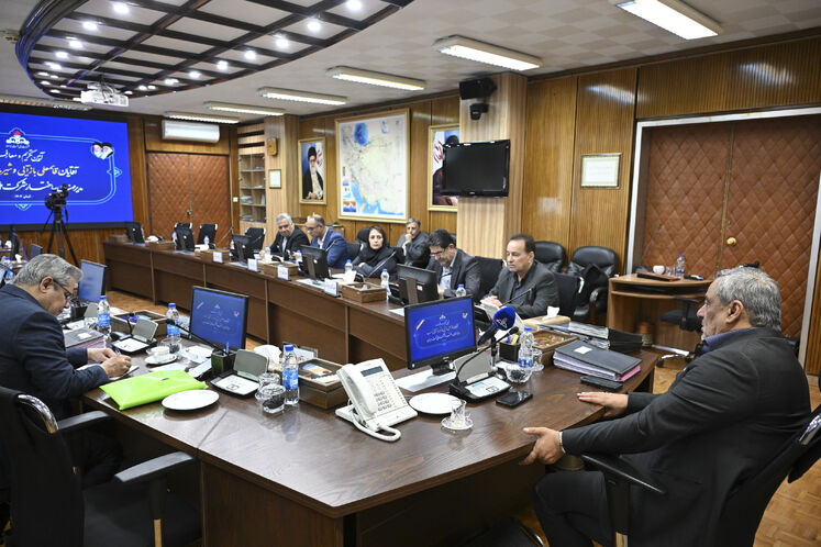 آیین معارفه مدیر ساختار و فناوری و اطلاعات شرکت ملی نفت ایران