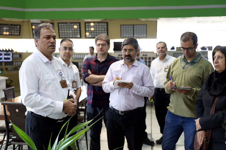 بازدید اصحاب رسانه از پالایشگاه هاشمی‌نژاد