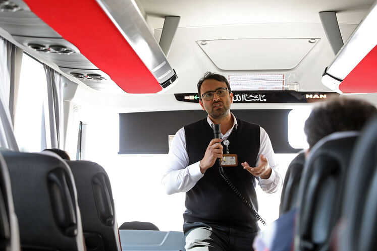 بازدید اصحاب رسانه از پالایشگاه هاشمی‌نژاد