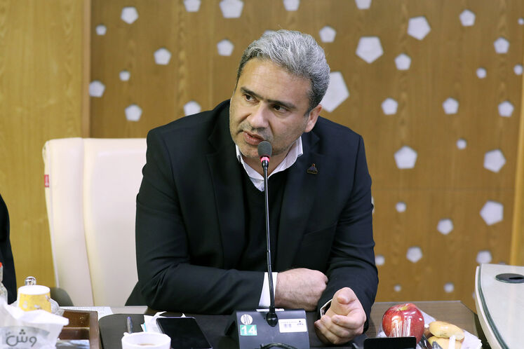 نشست خبری یحیی فیضی، مدیرعامل شرکت پالایش گاز شهید هاشمی‌نژاد مشهد