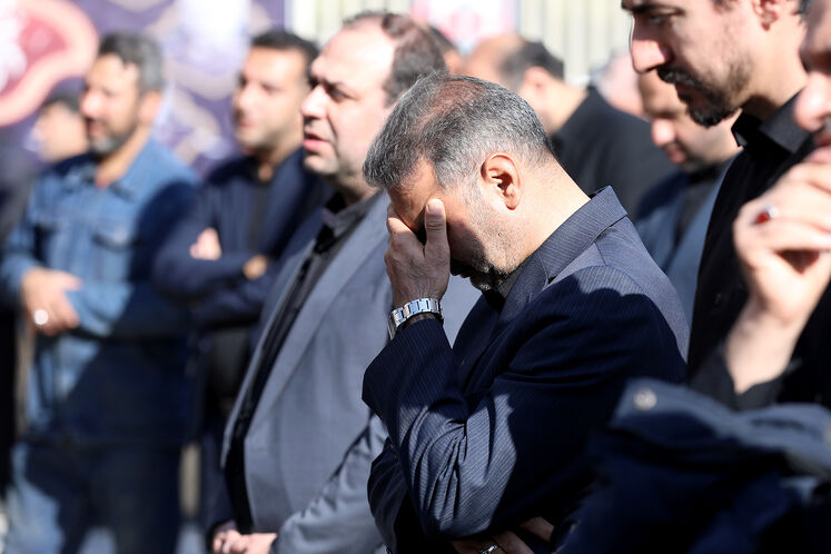 آیین سوگواری شهادت حضرت فاطمه الزهرا(س) در مقبره الشهدای گمنام وزارت نفت