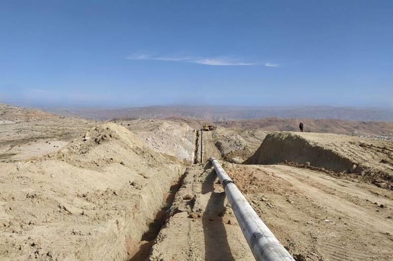 خط لوله اتیلن غرب به پتروپالایش کنگان رسید