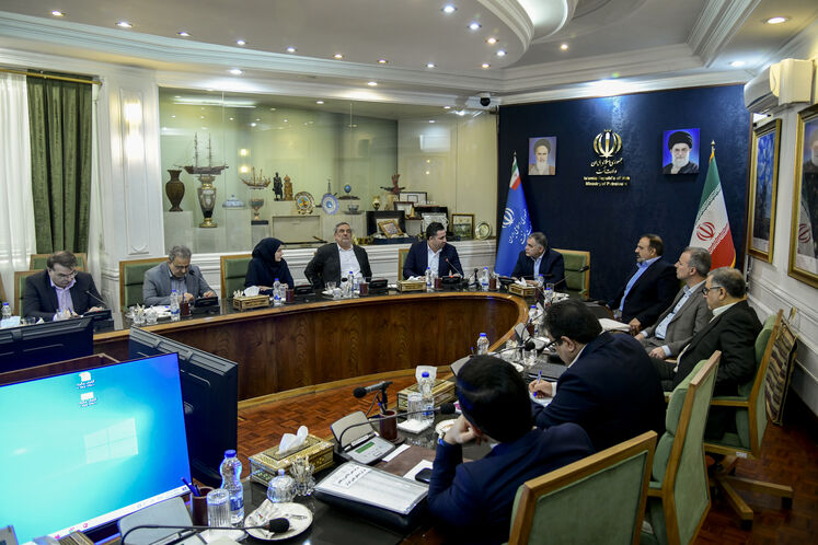 تکریم و معارفه مدیرکل روابط عمومی وزارت نفت