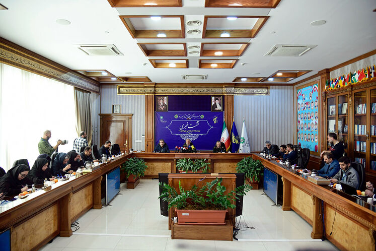 نشست خبری عبدالرضا عابد، فرمانده قرارگاه سازندگی خاتم‌الانبیا (ص)