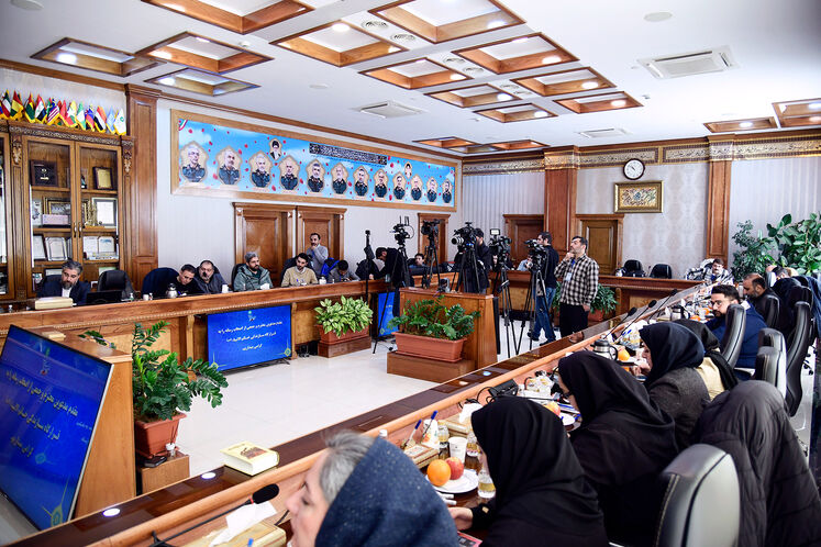 نشست خبری عبدالرضا عابد، فرمانده قرارگاه سازندگی خاتم‌الانبیا (ص)