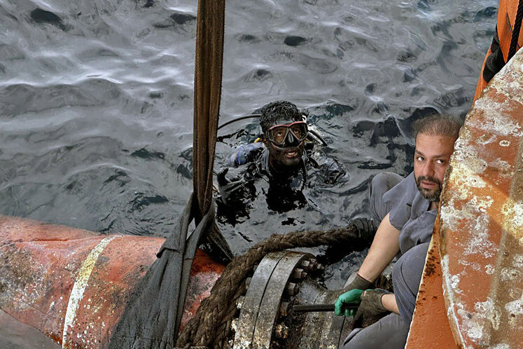 عملیات بازیابی، تعویض و نصب مجدد قطعات رشته شلنگ بیرونی (OUTER HOSE STRING) پایانه صادراتی SBM