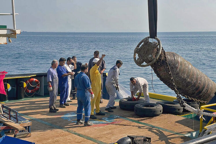 عملیات بازیابی، تعویض و نصب مجدد قطعات رشته شلنگ بیرونی (OUTER HOSE STRING) پایانه صادراتی SBM