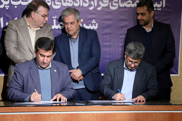 آیین امضای قراردادهای منتخب پژوهشی و فناورانه شرکت ملی نفت