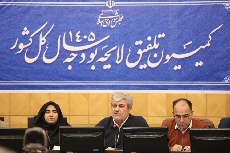 غلامرضا تاجگردون، رئیس کمیسیون تلفیق بودجه ۱۴۰۵، سارا فلاحی، نماینده مردم ایلام در مجلس شورای اسلامی