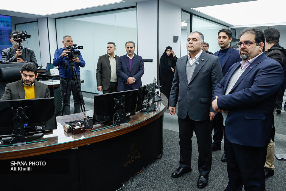 حضور وزیر نفت در دیسپچینگ شرکت ملی گاز